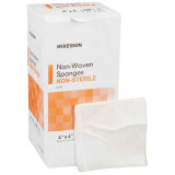 Non-Woven Sponge McKesson Polyester / Rayon 4-Ply 4 X 4 Inch Square NonSterile 94442000 Pack/200 94442000 MCK BRAND 446036_PK Non-Woven Sponge McKesson Polyester / Rayon 4-Ply 4 X 4 Inch Square NonSterile 94442000 Pack/200 94442000 MCK BRAND 446036_PK