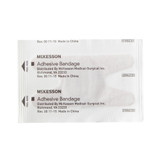 McKesson Adhesive Strip Fabric Tan 1-1/2 X 3 Inch Sterile, 16-4814, Box of 100
