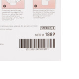 McKesson Hydrocolloid Dressing Foam Backing 4 X 4 Inch Square Hydrocolloid / Foam, 1889, Box of 10