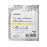 McKesson Petrolatum Impregnated Dressing Rectangle 3 X 9 Inch Sterile, 61-20056, Box of 12