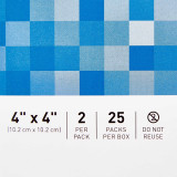 Non-Woven Sponge McKesson NonWoven Facing / Rayon Fill / Cellulose Fill 4 X 4 Inch Square Sterile 16-2436 Box/50 16-2436 MCK BRAND 482272_BX