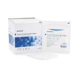 Non-Woven Sponge McKesson NonWoven Facing / Rayon Fill / Cellulose Fill 4 X 4 Inch Square Sterile 16-2436 Box/50 16-2436 MCK BRAND 482272_BX