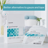 McKesson Island Dressing 6 X 8 Inch Rectangle Sterile, 16-89068, Box of 25