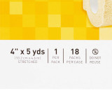 Cohesive Bandage McKesson 4 Inch X 5 Yard Standard Compression Self-adherent Closure Tan NonSterile 16-53414 Case/18 16-53414 MCK BRAND 520549_CS