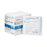 McKesson Nonwoven Sponge 2 X 2 Inch 4-Ply Sterile 2 per Pack, 16-4224, Pack of 1