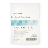 McKesson Island Dressing 6 X 8 Inch Rectangle Sterile, 16-89068, Pack of 1