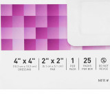 Composite Barrier Island Dressing Water Resistant McKesson 4 X 4 Inch Polypropylene / Rayon 2 X 2 Inch Pad Sterile 16-89144 Case/100 16-89144 MCK BRAND 488920_CS