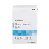 McKesson Non-Adherent Dressing 2 X 3 Inch Sterile 100 per Pack, 16-4292, Case of 1200