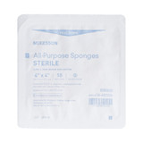 McKesson Nonwoven Sponge 4 X 4 Inch 4-Ply Sterile 10 per Tray, 16-602326, Transaction of 1