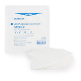 McKesson Nonwoven Sponge 4 X 4 Inch 4-Ply Sterile 10 per Tray, 16-602326, Transaction of 1