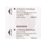 McKesson Adhesive Spot Bandage Fabric Tan 1 Inch Diameter Sterile, 16-4812, Case of 2400
