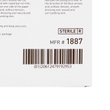 Hydrocolloid Dressing McKesson 4 X 4 Inch Square Sterile 1887 Case/200 1887 MCK BRAND 882992_CS