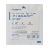 Non-Woven Sponge McKesson Polyester / Rayon 4-Ply 2 X 2 Inch Square Sterile 16-42224 Case/3000 16-42224 MCK BRAND 482409_CS Non-Woven Sponge McKesson Polyester / Rayon 4-Ply 2 X 2 Inch Square Sterile 16-42224 Case/3000 16-42224 MCK BRAND 482409_CS