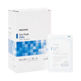 Eye Pad McKesson Cotton Filler / Spun Blown Polypropylene NonWoven Outer Layer 2-1/8 X 2-5/8 Inch Sterile 16-4282 Case/600 16-4282 MCK BRAND 467978_CS