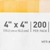 USP Type VII Gauze Sponge McKesson Cotton Gauze 12-Ply 4 X 4 Inch Square NonSterile 42422000 Pack/200 42422000 MCK BRAND 1043630_PK USP Type VII Gauze Sponge McKesson Cotton Gauze 12-Ply 4 X 4 Inch Square NonSterile 42422000 Pack/200 42422000 MCK BRAND 1043630_PK