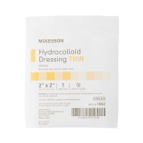 Hydrocolloid Dressing McKesson 2 X 2 Inch Square Sterile 1882 Case/400 1882 MCK BRAND 882980_CS Hydrocolloid Dressing McKesson 2 X 2 Inch Square Sterile 1882 Case/400 1882 MCK BRAND 882980_CS