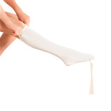 Tubigrip Elastic Tubular Support Bandage 3-1/2 Inch X 1 Yard Large Ankle / Medium Knee / Small Thigh Pull On Natural NonSterile Size E Standard Compression, 1528, Pack of 1