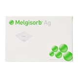 Melgisorb Ag Silver Alginate Dressing 4 X 4 Inch Square Sterile, 255100, Pack of 1