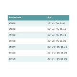 Adhesive Dressing Mepore 3.6 X 6 Inch Nonwoven Spunlace Polyester Rectangle White Sterile 671000 Box/50 671000 MOLNLYCKE HEALTH CARE US LLC 324385_BX