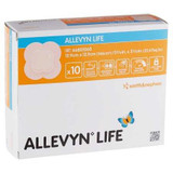 Silicone Foam Dressing Allevyn Life 5-3/4 X 5-3/4 Inch Quadrilobe Adhesive with Border Sterile 66801068 Box/10 66801068 UNITED / SMITH & NEPHEW 834485_BX