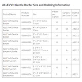 Allevyn Gentle Border Foam Dressing 3 X 3 Inch With Border Film Backing Silicone Gel Adhesive Square Sterile, 66800276, Pack of 1