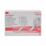 3M Transpore Medical Tape Transparent 1/2 Inch X 10 Yard Plastic NonSterile, 1527-0, Roll of 1