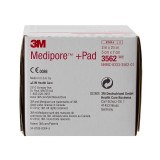 Adhesive Dressing 3M Medipore 2 X 2.75 Inch Soft Cloth Rectangle White Sterile 3562 Box/50 3562 3M 324093_BX