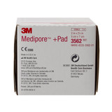 3M Medipore Composite Dressing 2 X 2-3/4 Inch Rectangle Sterile Nonwoven Backing, 3562, Box of 50