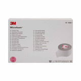 3M Microfoam Medical Tape White 1 Inch X 5-1/2 Yard Elastic / Foam NonSterile, 1528-1, Roll of 1