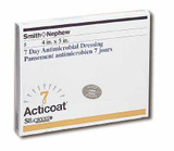 Silver Dressing Acticoat 7 4 X 5 Inch Rectangle Sterile 20141 Box/5 20141 UNITED / SMITH & NEPHEW 426218_PK