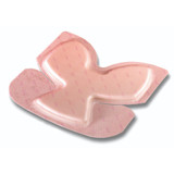 Allevyn Gentle Border Heel Foam Dressing 9 X 9-1/8 Inch With Border Film Backing Silicone Gel Adhesive Heel Sterile, 66800506, Pack of 1