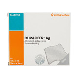 Durafiber Ag Silver Gelling Fiber Dressing 4 X 4 Inch Square Sterile, 66801174, Box of 10