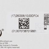 3M Microfoam Medical Tape White 3 Inch X 5-1/2 Yard Elastic / Foam NonSterile, 1528-3, Box of 4