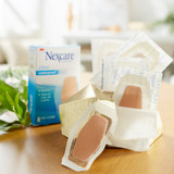 Nexcare Waterproof Waterproof Adhesive Strip Plastic Sheer 2-3/8 X 3-1/2 Inch Sterile, 581-08, Box of 8