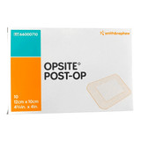 OpSite Post Op Transparent Film Dressing with Pad 4 X 4-3/4 Inch 3 Tab Delivery Rectangle Sterile, 66000710, Pack of 1