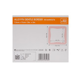 Allevyn Gentle Border Foam Dressing 3 X 3 Inch With Border Film Backing Silicone Gel Adhesive Square Sterile, 66800276, Case of 40