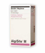 Calcium Alginate Dressing AlgiSite M 0.75 X 12 Inch Rectangle Calcium Alginate Sterile 59480400 Box/10 59480400 UNITED / SMITH & NEPHEW 369232_BX