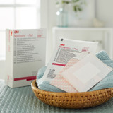 3M Medipore Composite Dressing 3-1/2 X 4 Inch Rectangle Sterile Nonwoven Backing, 3566, Case of 100