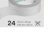 3M Micropore Medical Tape White 1/2 Inch X 10 Yard Paper NonSterile, 1530-0, Case of 240