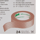 3M Micropore Medical Tape Tan 1/2 Inch X 10 Yard Paper NonSterile, 1533-0, Case of 240