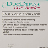 DuoDERM CGF Border Hydrocolloid Dressing Foam Backing 2-1/2 X 2-1/2 Inch Square Hydrocolloid, 187970, Box of 5