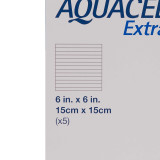 Hydrofiber Dressing Aquacel Extra Hydrofiber Technology 6 X 6 Inch 420673 Each/1 420673 CONVA TEC 785780_EA Hydrofiber Dressing Aquacel Extra Hydrofiber Technology 6 X 6 Inch 420673 Each/1 420673 CONVA TEC 785780_EA