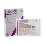 Silicone Foam Dressing Aquacel 5-1/2 X 8 Inch Heel Adhesive with Border Sterile 420625 Each/1 420625 CONVA TEC 802597_EA Silicone Foam Dressing Aquacel 5-1/2 X 8 Inch Heel Adhesive with Border Sterile 420625 Each/1 420625 CONVA TEC 802597_EA