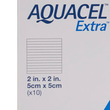 Aquacel Extra Gelling Fiber Wound Dressing 2 X 2 Inch Square Sterile, 420671, Pack of 1