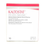 Calcium Alginate Dressing Kaltostat 2 X 2 Inch Square Calcium Alginate Sterile 168210 Box/10 168210 CONVA TEC 400351_BX