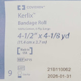 Fluff Bandage Roll Kerlix Gauze 6-Ply 4-1/2 Inch X 4-1/10 Yard Roll Sterile 6715 Each/1 6715 KENDALL HEALTHCARE PROD INC. 10173_EA