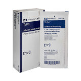 Adhesive Dressing Telfa 4 X 10 Inch Nonwoven Rectangle White Sterile 7542 Box/25 7542 KENDALL HEALTHCARE PROD INC. 317991_BX