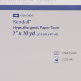 Kendall Hypoallergenic Hypoallergenic Medical Tape White 1 Inch X 10 Yard Paper NonSterile, 1914C, Pack of 1