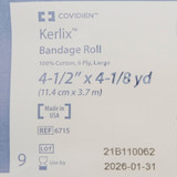 Kerlix Fluff Bandage Roll 4-1/2 Inch X 4-1/10 Yard 6-Ply Sterile 1 per Pouch, 6715-, Case of 100