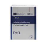 Adhesive Dressing Telfa 4 X 5 Inch Nonwoven Rectangle White Sterile 7540 Each/1 7540 KENDALL HEALTHCARE PROD INC. 314019_EA Adhesive Dressing Telfa 4 X 5 Inch Nonwoven Rectangle White Sterile 7540 Each/1 7540 KENDALL HEALTHCARE PROD INC. 314019_EA